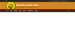 Desktop Screenshot of beavercanoeclub.org